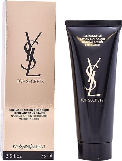 gommage ysl|Yves Saint Laurent Top Secrets Gommage Exfoliator.